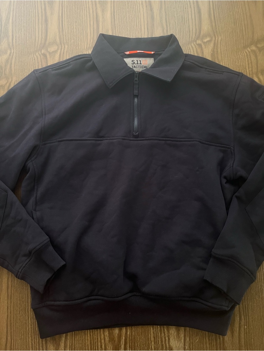 5.11 Tactical Men's Black Half-Zip Pullover Size Medium
